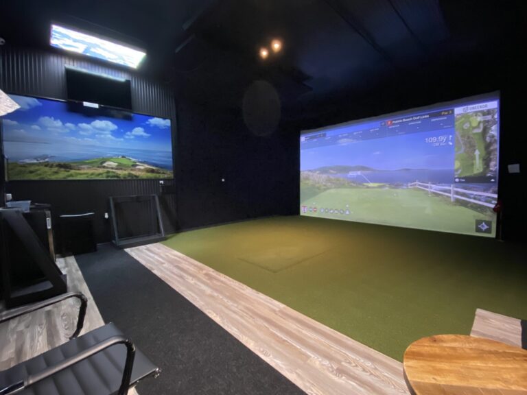 golf sim driving range